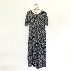 Floral Wide Leg Jumpsuit